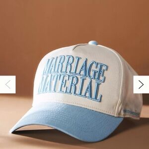 BRIDEMERCH Marriage Material Baseball Cap